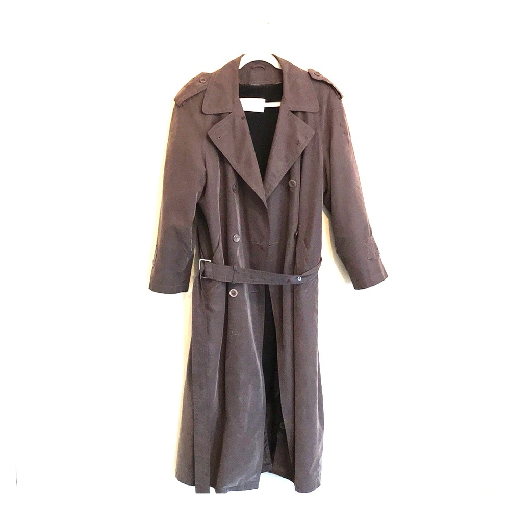 Jones New York Petites Trenchcoat with wool liner